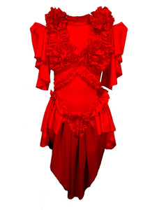 CAMILLA - Ruffled Leotard Dress