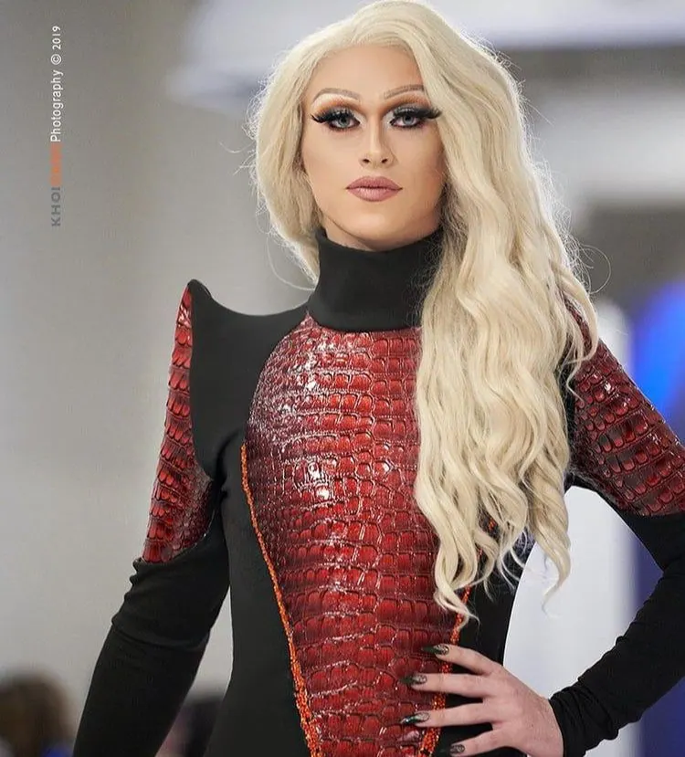Drag Queen Croc faux skin leather fashion women's